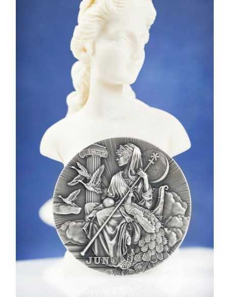 JUNO Roman Gods 2 Oz Silver Coin 2$ Niue 2022 - Coins & More - Niue