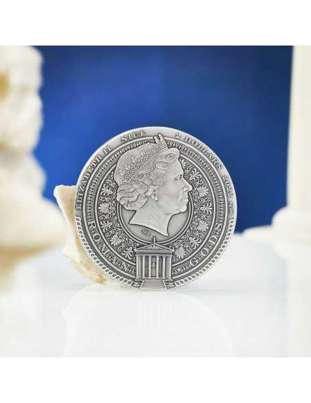 JUNO Roman Gods 2 Oz Silver Coin 2$ Niue 2022 - Coins & More - Niue