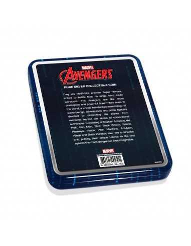 AVENGERS LOGO Marvel Pièce en Argent 1 Once $ Fiji 2020 - Coins & More - Fidji