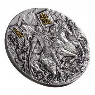 UESUGI KENSHIN Samurai 1 Oz Silber Münze 2020 2