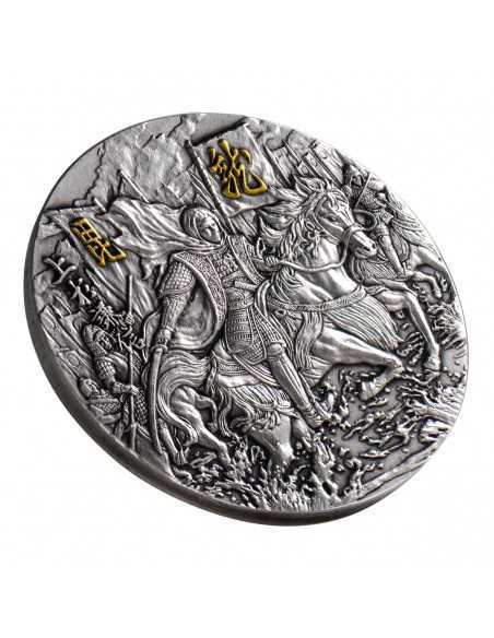 UESUGI KENSHIN Samurai 1 Oz Silver Coin 2020 - Coins & More - New Arrivals