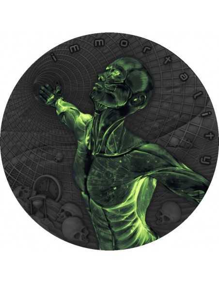 IMMORTALITY Code of the Future 2 Oz Moneda Plata 2$ Niue 2018 - Coins & More - Niue