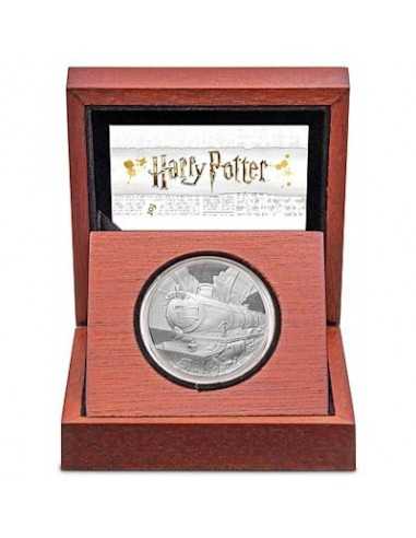 HOGWARTS EXPRESS Harry Potter 1 Oz Silver Coin 2$ Niue 2020 - Coins & More - Niue