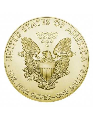 ARTIFICIAL INTELLIGENCE I 1 Oz Silver & gold plated 1$ coin USA 2018 - Coins & More - Usa