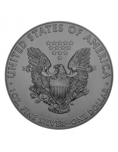 BLOOD MOON 1 Oz Silver & Ruthenium plated 1$ coin USA 2018