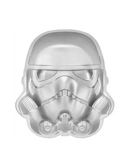 STORMTROOPER HELMET Ultra High Relief Star Wars 2 Oz Silver Coin 5$ Niue 2020 - Coins & More - Niue