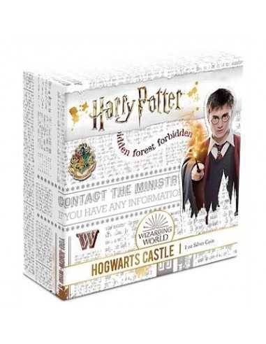 LE CHATEAU DE POUDLARD Harry Potter 1 Oz Silver Coin 2$ Niue 2020 - Coins & More - Niue