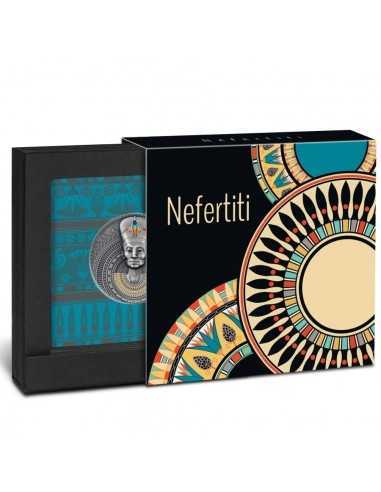 NEFERTITI Queen of Antiquity 3 Oz Silver Coin 7$ Niue 2020