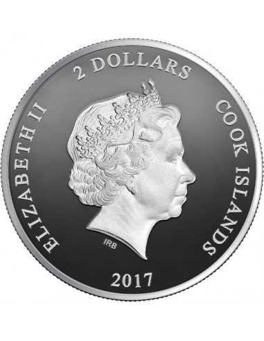 GUARDIANS OF THE GALAXY MARVEL 5x 1/2 Oz Silver Coin Set 2$ Cook Islands 2017 - Coins & More - Isole Cook