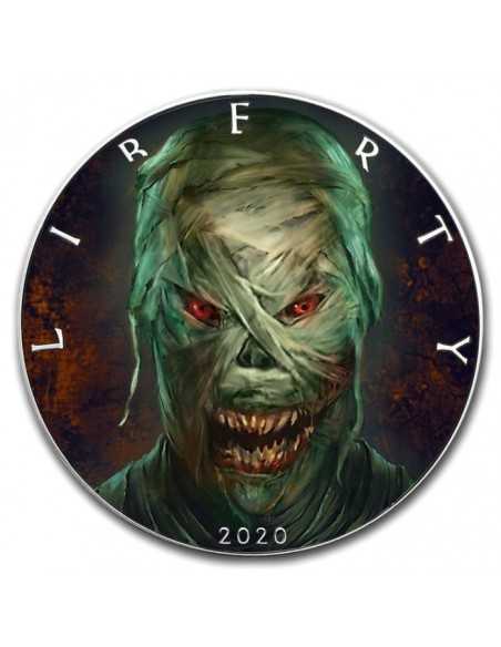 MUMMY - 1 Oz Silver Coin 1$ Dollar USA 2020 - Coins & More - Usa