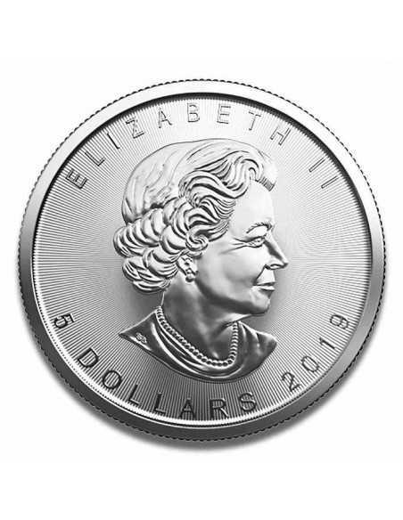 TUTANKHAMUN MASK 1 Oz Maple Leaf coin 5$ CANADA 2019