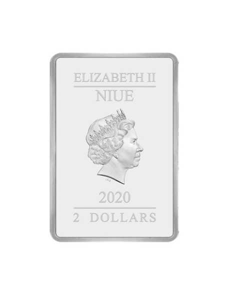 L'ASCENSION DE SKYWALKER Star Wars IX 1 Oz Silver Coin 2$ Niue 2020 - Coins & More - Niue