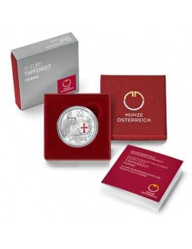 COURAGE - 10 EUROS COLORISÉS AUTRICHE 2020 - Coins & More - Autriche