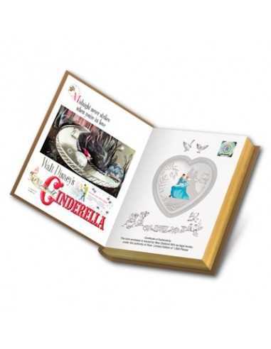 CINDERELLA Aschenputtel 70 Jahre Disney Princess 1 Oz Silber Münze 2$ Niue 2020