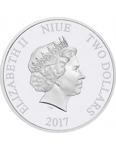 LE LIVRE DE LA JUNGLE 50ième Anniversaire 4x1 Oz Silver Coins 2$ Niue 2017 - Coins & More - Niue