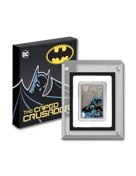 BATMAN HUSH Caped Crusader 1 Oz Silber Münze 2$ Niue 2020