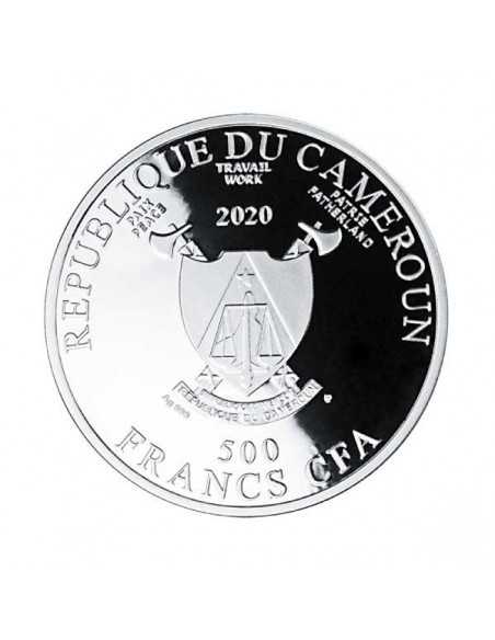 YOU AND ME Silber Münze 500 Franken Cameroon 2020