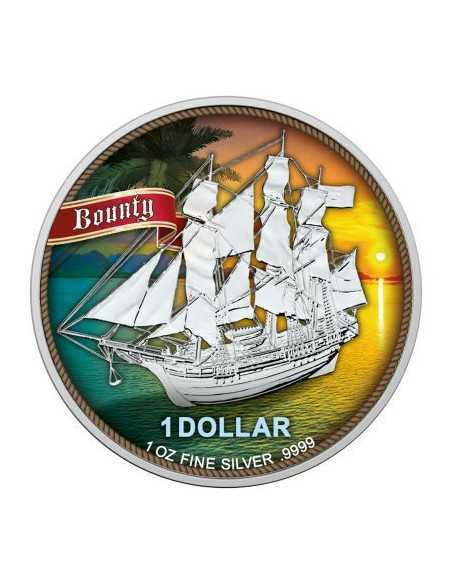 BOUNTY SUNSET 2020 1 Oz Silver Coin 1$ COOK ISLANDS 2020 - Coins & More - Islas Cook
