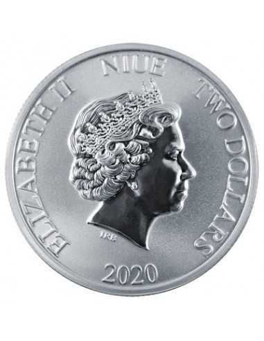JURASSIC PARK - $2 Dollars 2020 1 Oz Silver Coin Niue - Coins & More - Niue