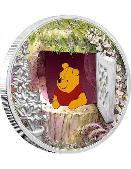 WINNIE L'OURSON Disney 1 Oz Silver Coin 2$ Niue 2020 - Coins & More - Niue