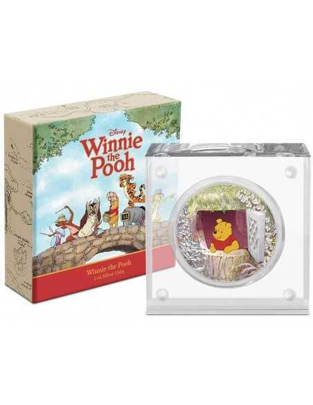 WINNIE L'OURSON Disney 1 Oz Silver Coin 2$ Niue 2020 - Coins & More - Niue