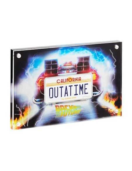 LICENCE PLATE Back To The Future 2 Oz Silber Münze 2$ Niue 2020