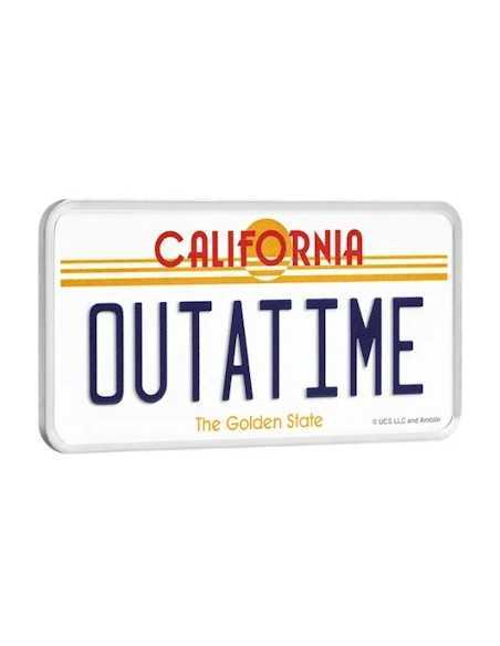 LICENCE PLATE Back To The Future 2 Oz Silver Coin 2$ Niue 2020 - Coins & More - Niue