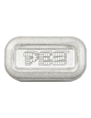 6 x 5g PEZ® Refill Set 6 unità - Wafer d'argento per dispenser PAMP - Coins & More - Argento