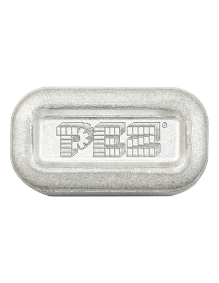 6 x 5g PEZ® Refill Set 6 unità - Wafer d'argento per dispenser PAMP - Coins & More - Argento