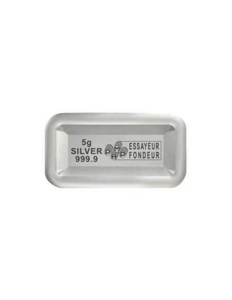 6 x 5g PEZ® Refill Set 6 unità - Wafer d'argento per dispenser PAMP - Coins & More - Argento