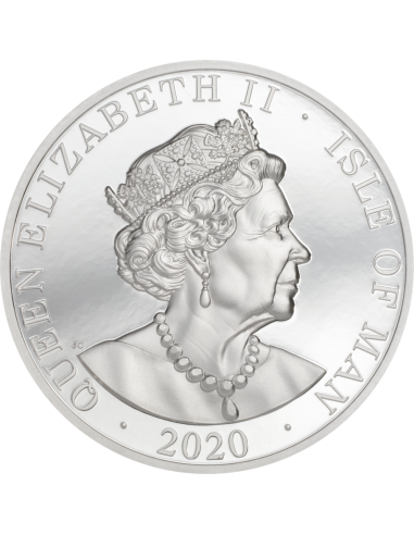ONE NOBLE Piedfort 2 Oz Silver Coin Isle of Man 2020 - Coins & More - Europa