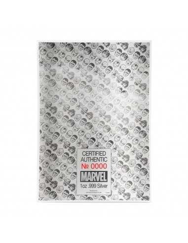 IRON MAN TALES OF SUSPENSE 39 Comic Book Marvel 2019 1oz Pure Silver Movie Foil - Coins & More - Argento