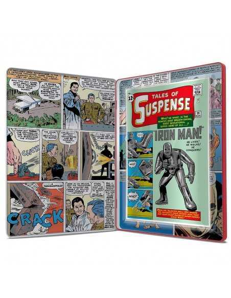 IRON MAN TALES OF SUSPENSE 39 Comic Book Marvel 2019 1oz Pure Silver Movie Foil - Coins & More - Argento