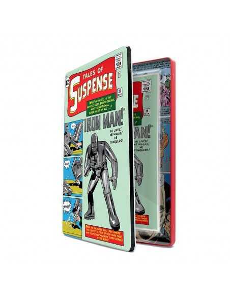 IRON MAN TALES OF SUSPENSE 39 Comic Book Marvel 2019 1oz Pure Silver Movie Foil - Coins & More - Argento