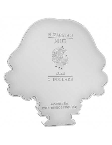 HERMIONE GRANGER Chibi 1 Oz Silver Coin 2$ Niue 2020 - Coins & More - Niue