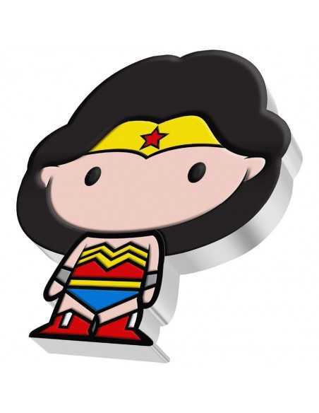 WONDER WOMAN Chibi DC Comics 1 Oz Silver Coin 2$ Niue 2020 - Coins & More - Niue