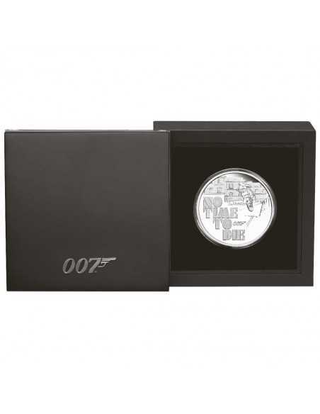 JAMES BOND MOURIR PEUT ATTENDRE 1 Oz Silver Coin 1$ Tuvalu 2020 - Coins & More - Tuvalu