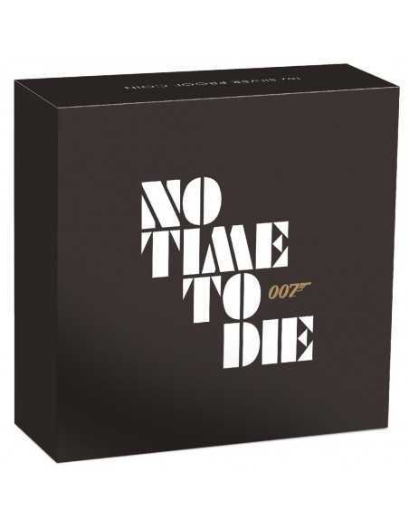 JAMES BOND MOURIR PEUT ATTENDRE 1 Oz Silver Coin 1$ Tuvalu 2020 - Coins & More - Tuvalu