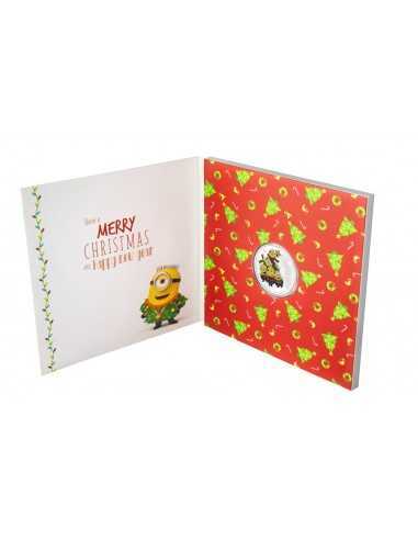 MINION MADE Season Greetings 1 Oz Silver Coin 2$ Niue 2018 - Coins & More - Niue