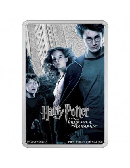 HARRY POTTER and the PRISONER OF AZKABAN 1 Oz Moneta Argento 2$ Niue 2020 - Coins & More - Niue