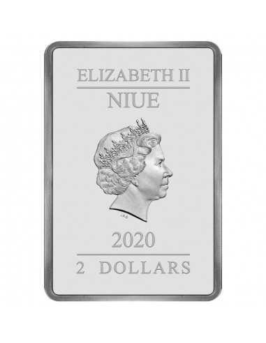 HARRY POTTER and the PRISONER OF AZKABAN 1 Oz Silber Münze 2$ Niue 2020