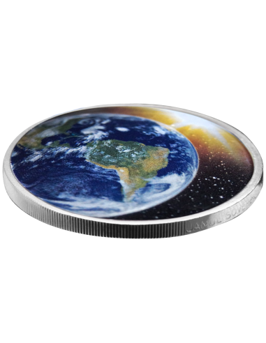 LA TERRE - THE SOLAR SYSTEM 1$ USA 2021 1 oz Domed silver coin - Coins & More - Usa