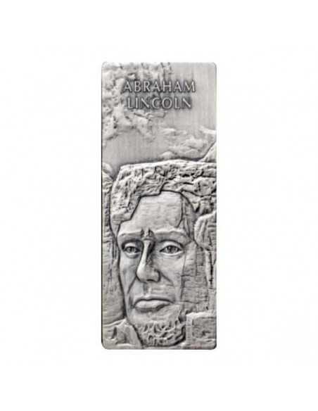 MOUNT RUSHMORE NATIONAL MEMORIAL 80th Anniversary Rectangular Set 4x1 Oz Silver Coin 5$ Barbados 2021 - Coins & More - Barbados