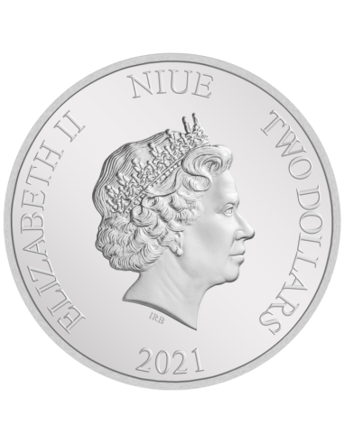 POOH AND FRIENDS Disney Winnie the Pooh 1 Oz Silver Coin 2$ Niue 2021 - Coins & More - Niue