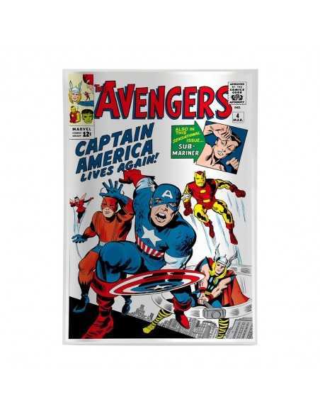 AVENGERS 4 Comic Book Marvel 2019 1oz Pure Silver Movie Foil - Coins & More - Argent