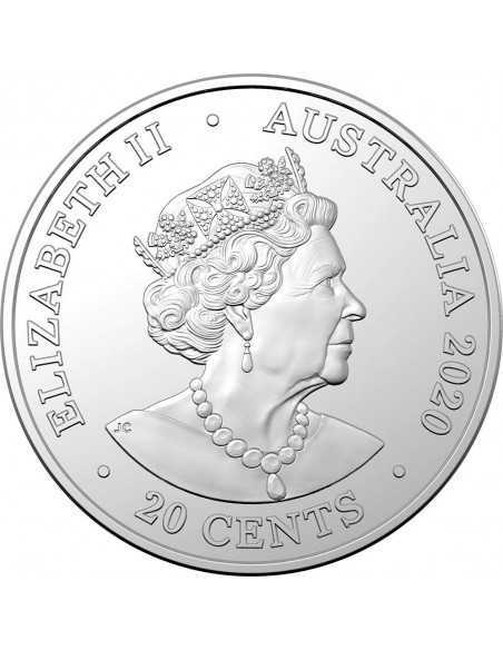 AC/DC Set 7 Coins 20 Cents Australia 2021 - Coins & More - Australia
