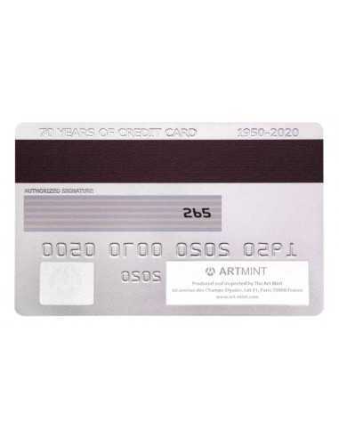 CARTE BANCAIRE 70ième Anniversaire Pièce en Argent 2$ Niue 2020 - Coins & More - Niue