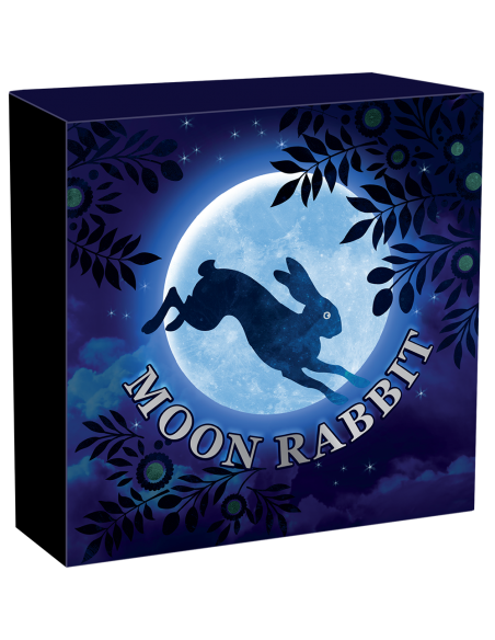 MOON RABBIT - Oriental Culture Collection 50g Silver Coin 2$ Niue 2021 - Coins & More - Niue