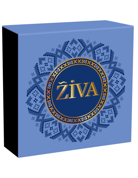 ZIVA Goddess Of Health - 50g Silver Coin 5 Cedis Republic of Ghana 2021 - Coins & More - Africa