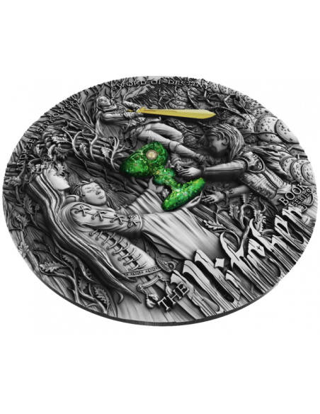 SWORD OF DESTINY The Witcher 2 Oz Moneda Plata 5$ Niue 2020 - Coins & More - Niue